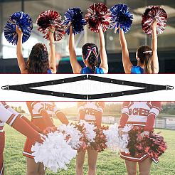 3Pcs Polyester & Plastic Cheer Pom Holder&nbsp;FIND-UN0010-42B