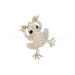 Alloy Rhinestone Finger Rings&nbsp;WGEA628-01