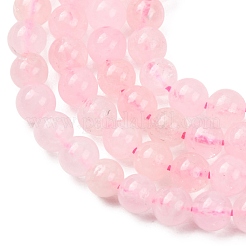 Natural Morganite Beads Strands&nbsp;G-F602-12-4mm