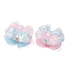 Luminous Opaque Resin & Rhinestone & Polymer Clay Beads&nbsp;RE-CBA1913-02A