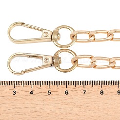 Alloy Twisted Chain Bag Chains&nbsp;AJEW-H145-86G