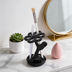Flower Porcelain Toothbrush Holder&nbsp;AJEW-WH0077-243A