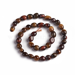 Natural Tiger Eye Beads Strands&nbsp;G-D0002-D76