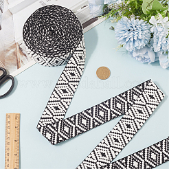 5 Yards Ethnic Style Polyester-cotton Ribbon&nbsp;DIY-CY0001-76A