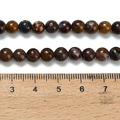 Natural Pietersite Beads Strands&nbsp;G-L642-B16-6mm