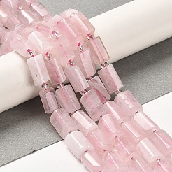 Natural Rose Quartz Beads Strands&nbsp;G-N327-06-17