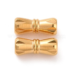 304 Stainless Steel Screw Clasps Ion Plating(IP)&nbsp;STAS-L135-04