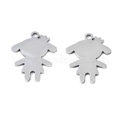 Non-Tarnish 201 Stainless Steel Pendants&nbsp;STAS-T044-271P