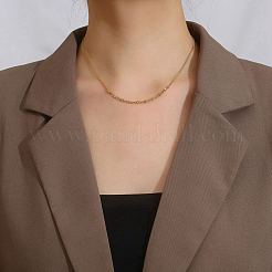 Cubic Zirconia Column Pendant Necklace with Brass Cable Chains&nbsp;UU3534-1