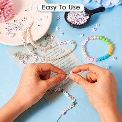 15 Styles Opaque Acrylic Beads&nbsp;MACR-TA0001-64