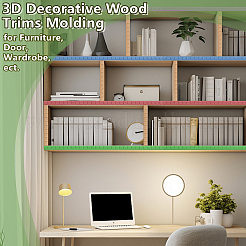 32Pcs Wood Ceiling Molding&nbsp;AJEW-OC0016-05M