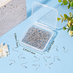 100Pairs Brass Earring Hooks&nbsp;KK-CN0001-78