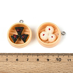 Opaque Resin Pendants&nbsp;RESI-N050-27P