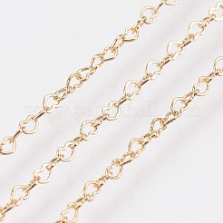 Long-Lasting Plated Brass Cable Chains Necklaces&nbsp;X-NJEW-K112-02G-NF
