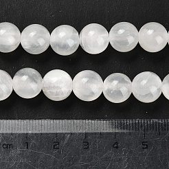 Natural White Jade Beads Strands&nbsp;G-B128-A02-04