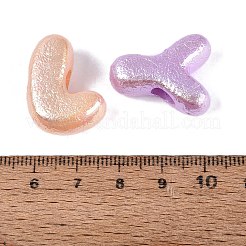 Luminous UV Plating Opaque Acrylic European Beads&nbsp;OACR-N160-49