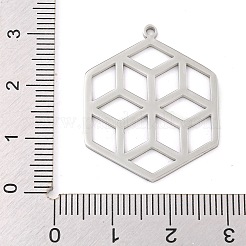 Non-Tarnish 304 Stainless Steel Pendants&nbsp;STAS-Z076-08P