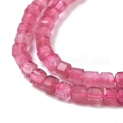 Natural Pink Tourmaline Beads Strands&nbsp;G-C009-B20