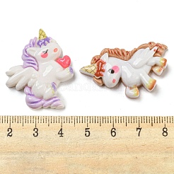Opaque Resin Decoden Cabochons&nbsp;CRES-R200-03