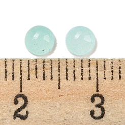 Natural White Jade Dyed Cabochons&nbsp;G-H309-03-30