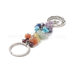 Chakra Gemstone Beaded Keychain&nbsp;KEYC-JKC00459