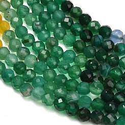 Gradient Color Natural Chalcedony Beads Strands&nbsp;GG-NH0004-A01-01A