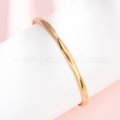 304 Stainless Steel Cuff Bangles for Women&nbsp;BJEW-Z146-05G