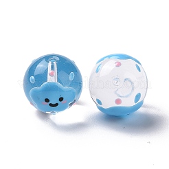 Transparent Glass Beads&nbsp;LAMP-B021-03B-17