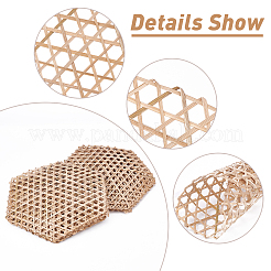 DIY Woven Bamboo Network&nbsp;FIND-WH0101-08