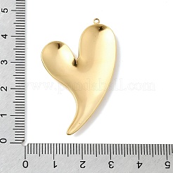304 Stainless Steel Pendants&nbsp;STAS-G390-02G-04