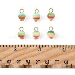 50Pcs Transparent Stripe Resin Charms&nbsp;PALLOY-FS00041-01