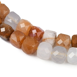 Natural Blue Chalcedony Beads Strands&nbsp;G-H078-C45-6mm