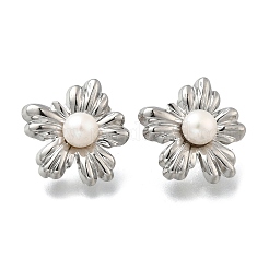 304 Stainless Steel Stud Earring Findings&nbsp;EJEW-F361-15P
