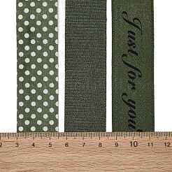 9 Yards 3 Styles Polyester Ribbon&nbsp;SRIB-A014-D05