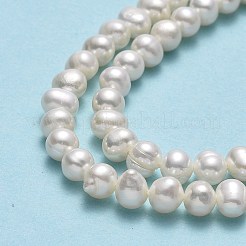 Natural Cultured Freshwater Pearl Beads Strands&nbsp;PEAR-F018-13D-01