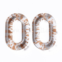 Transparent Acrylic Linking Rings&nbsp;OACR-N009-013A-10