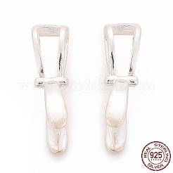 925 Sterling Silver Ice Pick Pinch Bails&nbsp;STER-D035-40B-02S