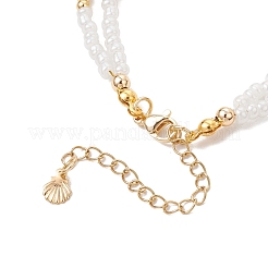 Glass Seed Multi-strand Bracelets Bracelets for Women&nbsp;BJEW-JB12039-02