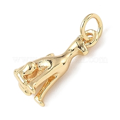 Brass Pendants&nbsp;ZIRC-I356-04G-03