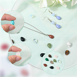 36Pcs 12 Styles Natural & Synthetic Mixed Gemstone Cabochons&nbsp;G-SP0001-41