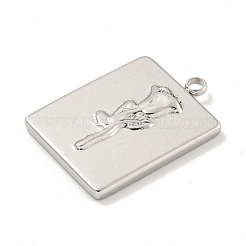 Non-Tarnish 304 Stainless Steel Pendants&nbsp;STAS-L278-93P