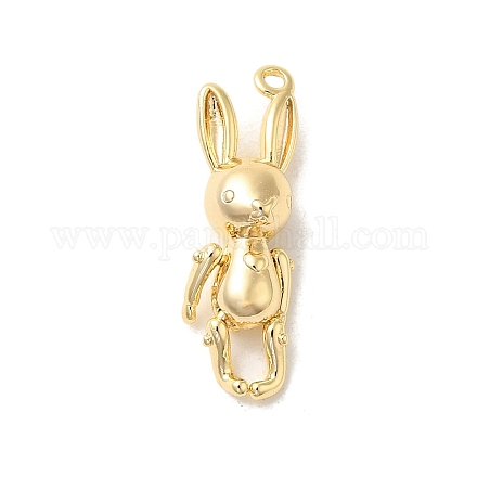Brass Pendants KK-Z073-10G-1