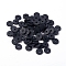 Handmade Polymer Clay Beads, Disc/Flat Round, Heishi Beads, Black, 8x0.5~1mm, Hole: 2mm, about 13000pcs/1000g