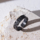 Textured 925 Sterling Silver Cuff Rings&nbsp;JR841A-3