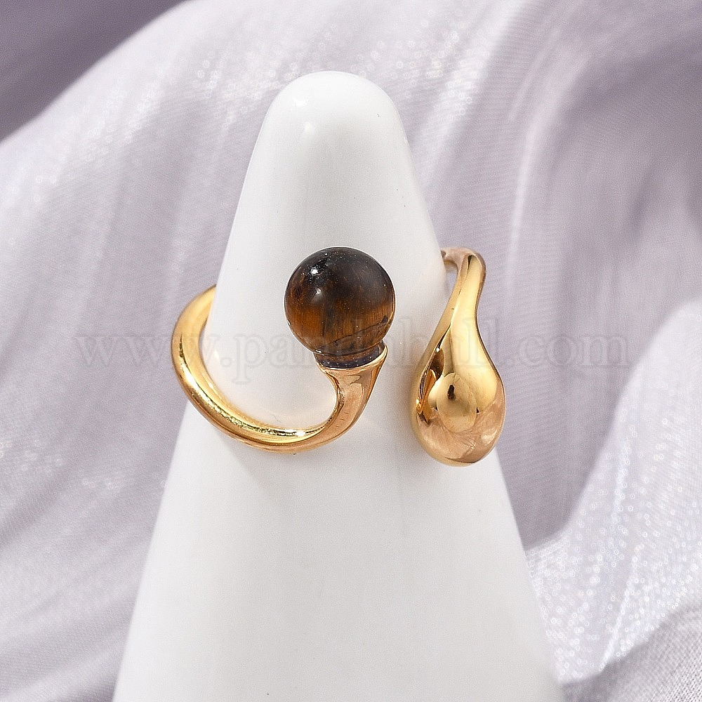 Wholesale 304 Stainless Steel Cuff Rings - Pandahall.com