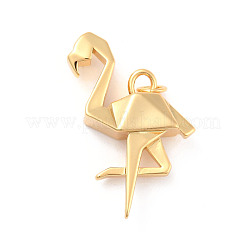 Rack Plating Brass Pendants&nbsp;KK-B052-04G