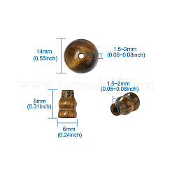 Natural Tiger Eye Buddhist Beads&nbsp;G-TA0001-02A