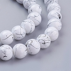 Drawbench Glass Bead Strands&nbsp;GLAD-S074-8mm-74