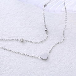Small Unique Design Double Layer Heart Bracelet Elegant Simple Fashion for Women&nbsp;VX9541