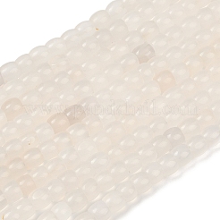 Natural Grey Agate Beads Strands&nbsp;G-C258-01